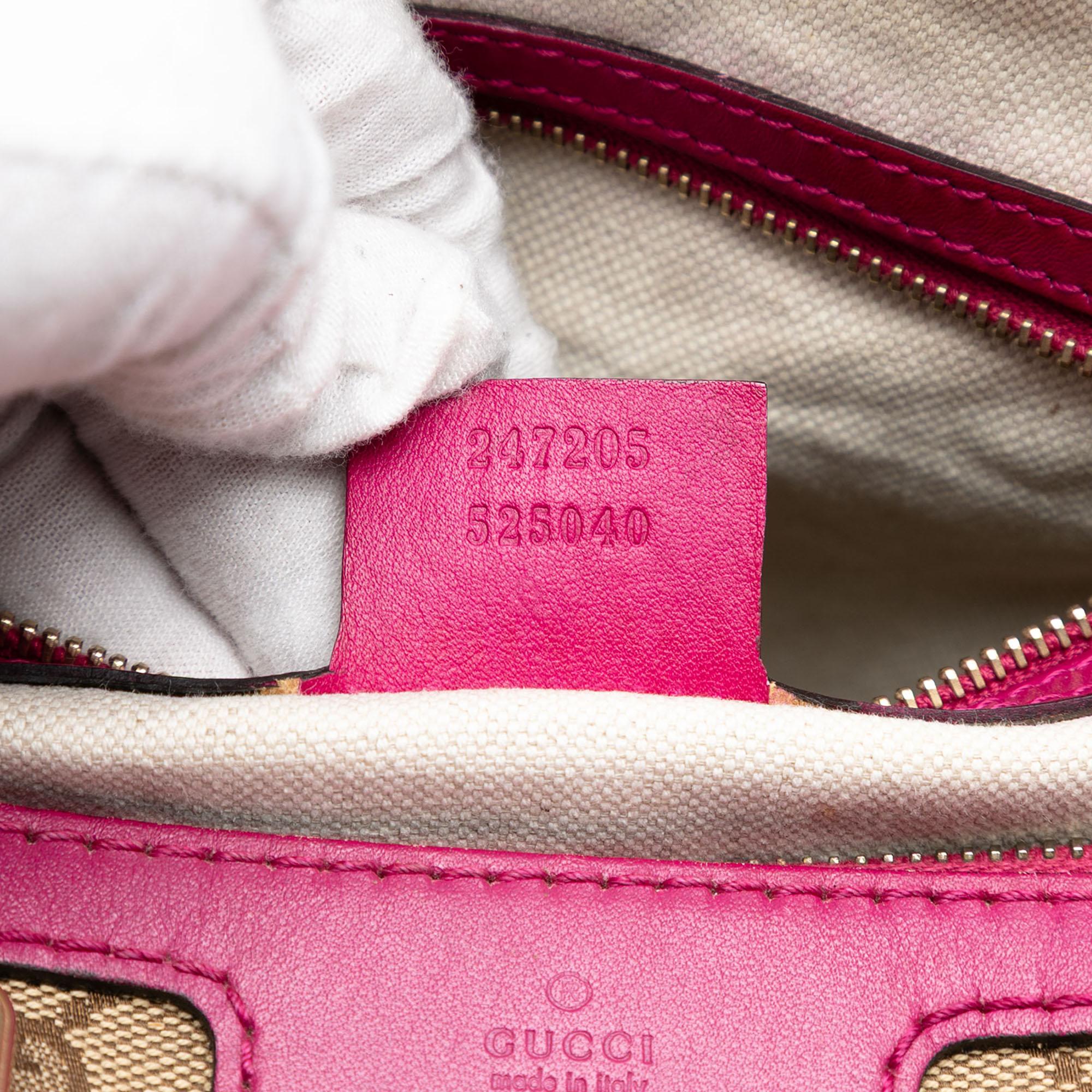 Gucci Medium GG Canvas Joy Boston Bag