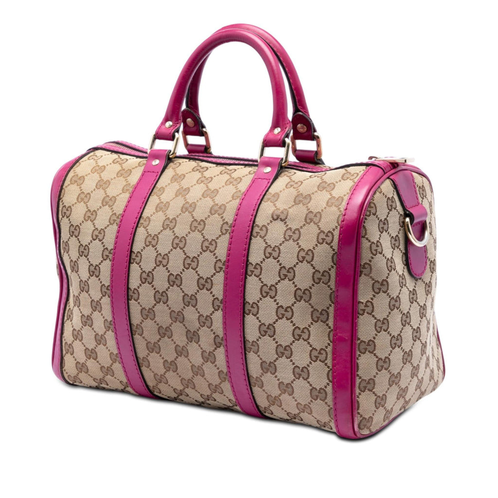 Gucci Medium GG Canvas Joy Boston Bag