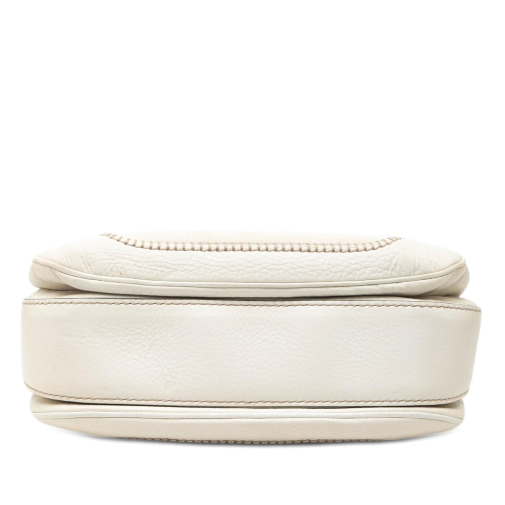Gucci Medium GG Canvas New Bamboo Satchel