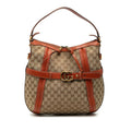 Gucci Medium GG Canvas Running Satchel