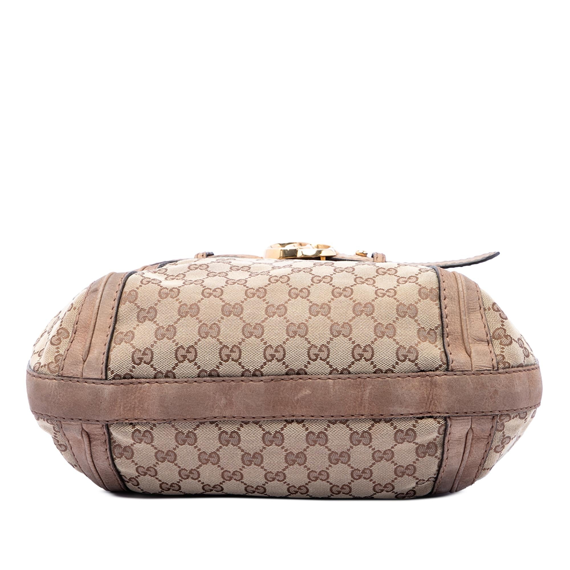 Gucci Medium GG Canvas Running Satchel