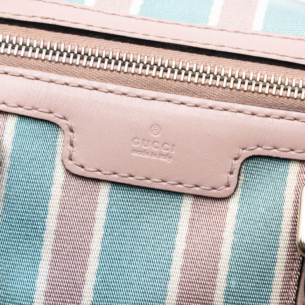 Gucci Medium GG Canvas Web Joy Boston Bag
