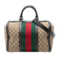 Gucci Medium GG Canvas Web Joy Boston Bag
