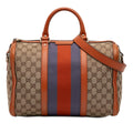 Gucci Medium GG Canvas Web Joy Boston Bag