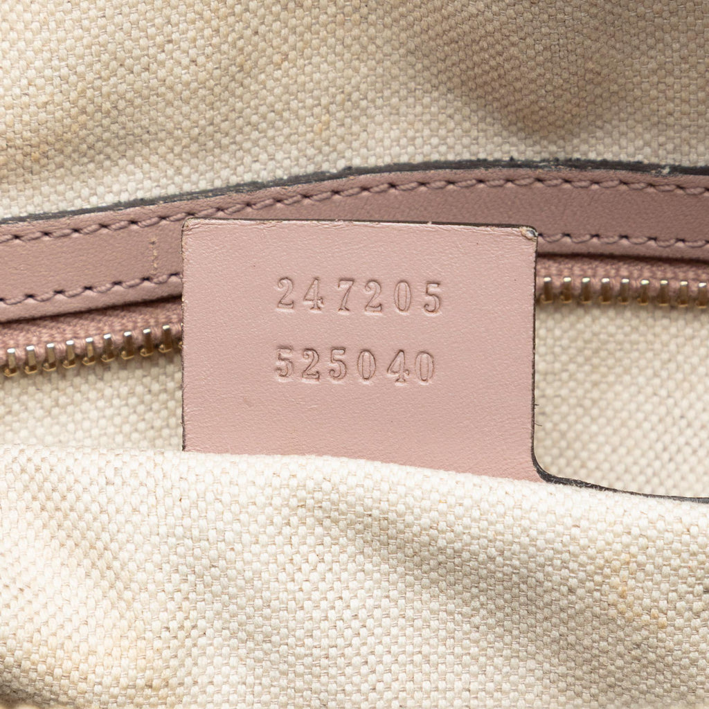 Gucci Medium GG Canvas Web Joy Boston Bag
