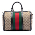 Gucci Medium GG Canvas Web Joy Boston Bag