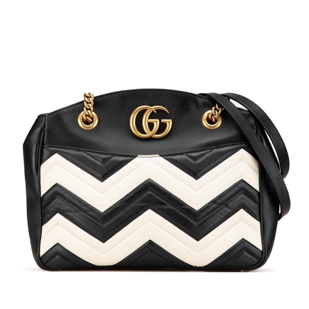 Gucci Medium GG Marmont Matelasse Leather Chain Shoulder Bag