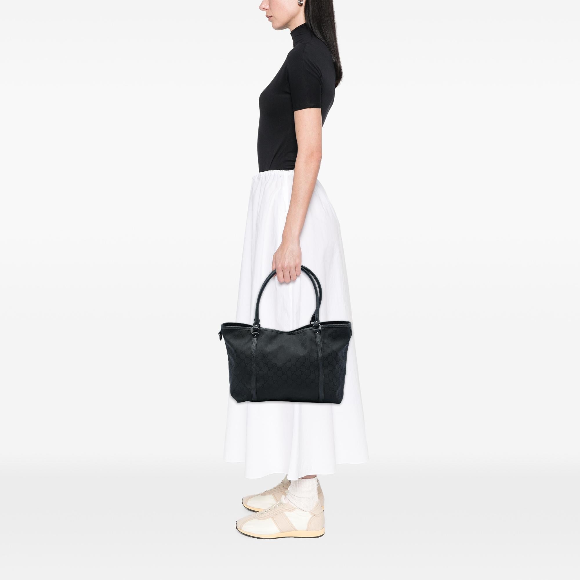 Gucci Medium GG Nylon Joy Tote