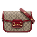 Gucci Medium GG Supreme Horsebit 1955 Shoulder Bag