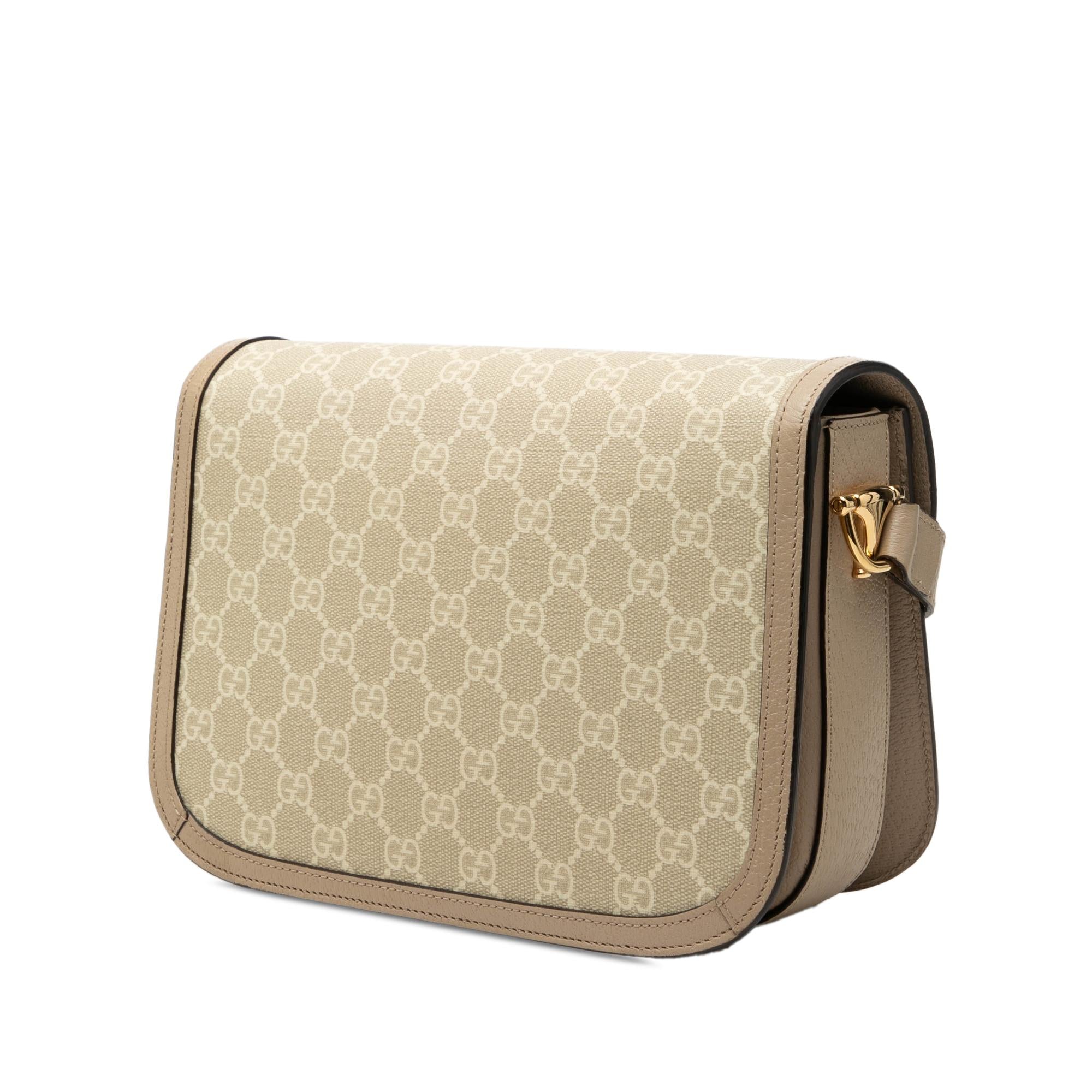 Gucci Medium GG Supreme Horsebit 1955 Shoulder Bag