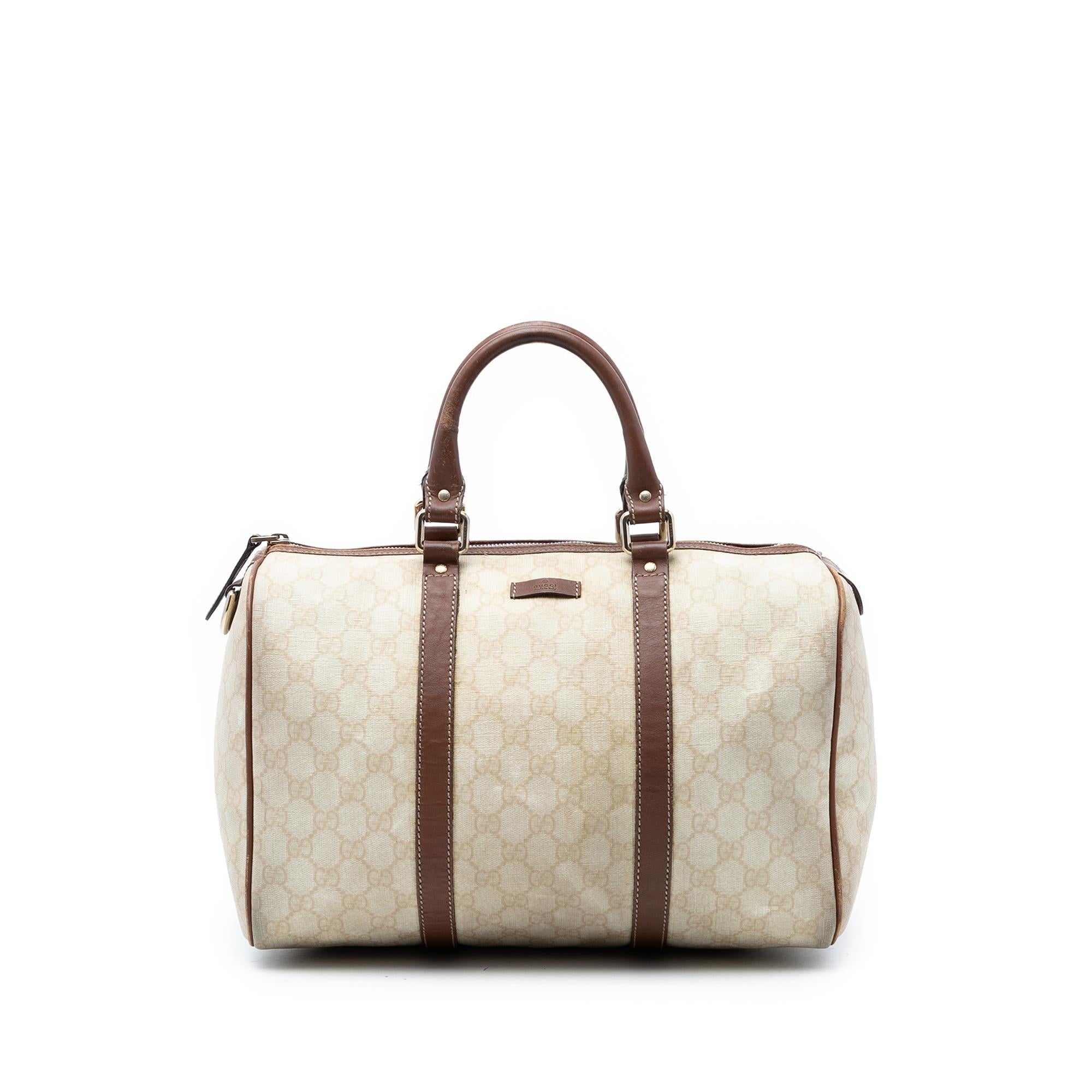 Gucci Medium GG Supreme Joy Boston Bag