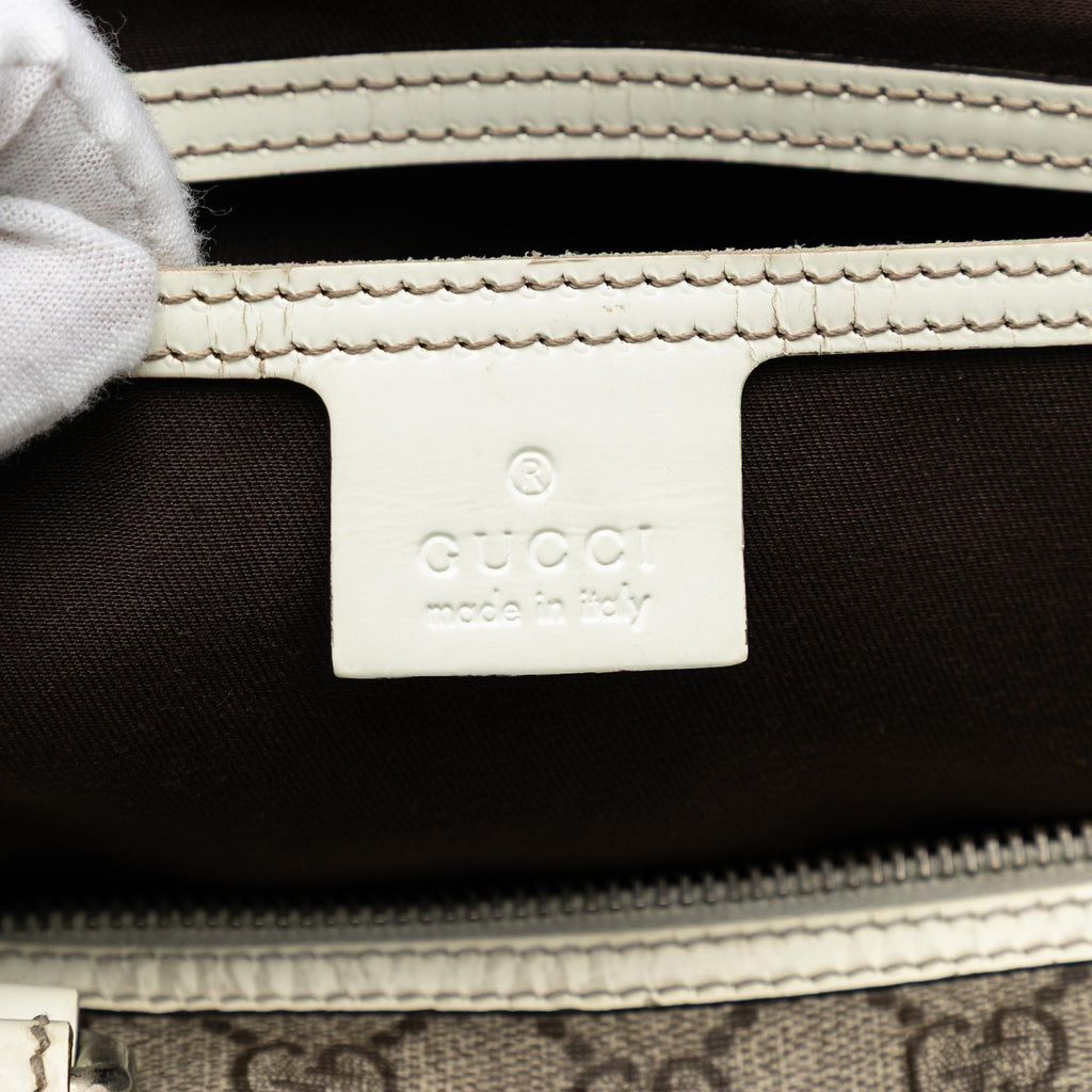 Gucci Medium GG Supreme Joy Boston Bag