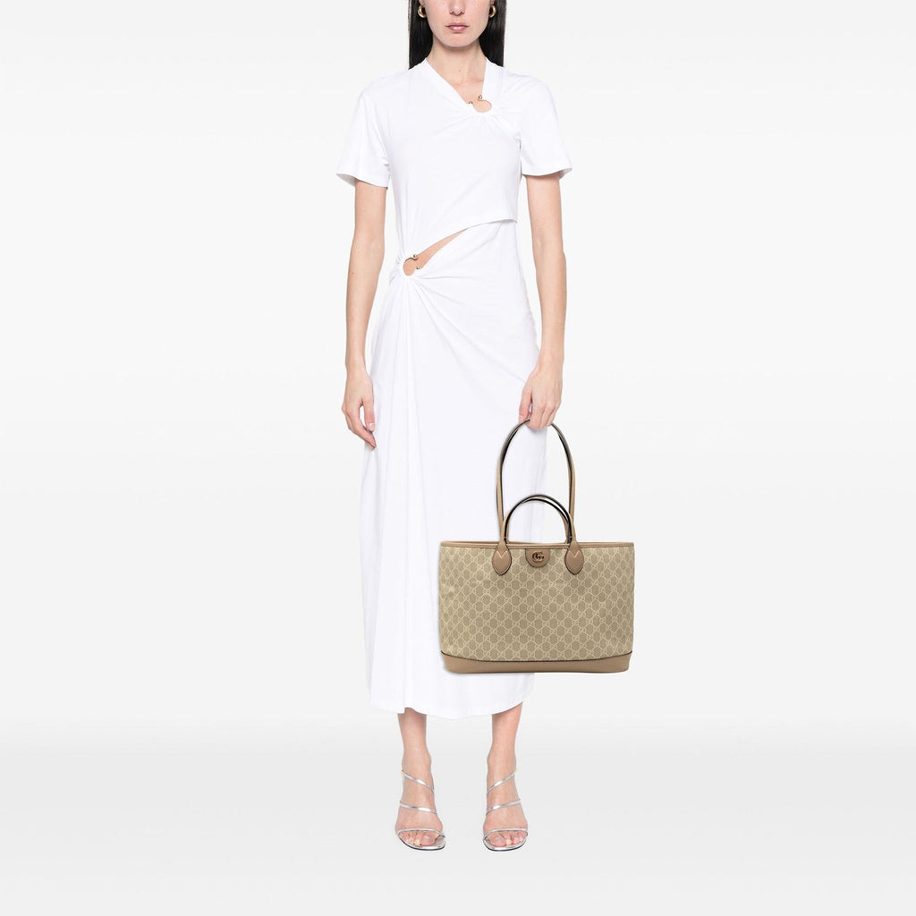 Gucci Medium GG Supreme Ophidia Tote