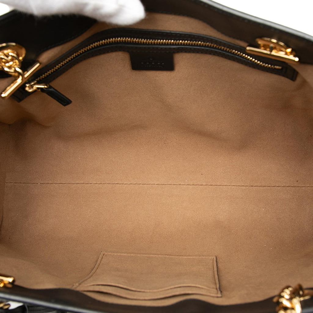 Gucci Medium GG Supreme Padlock Tote