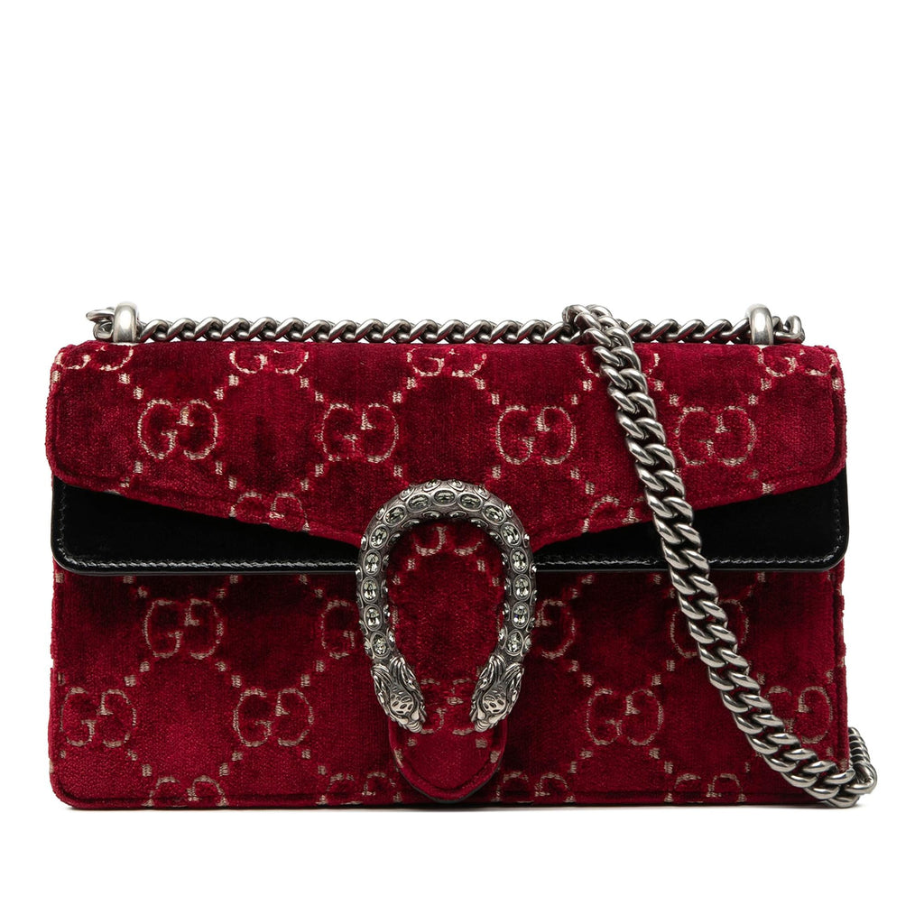 Gucci Medium GG Velvet Dionysus Crossbody