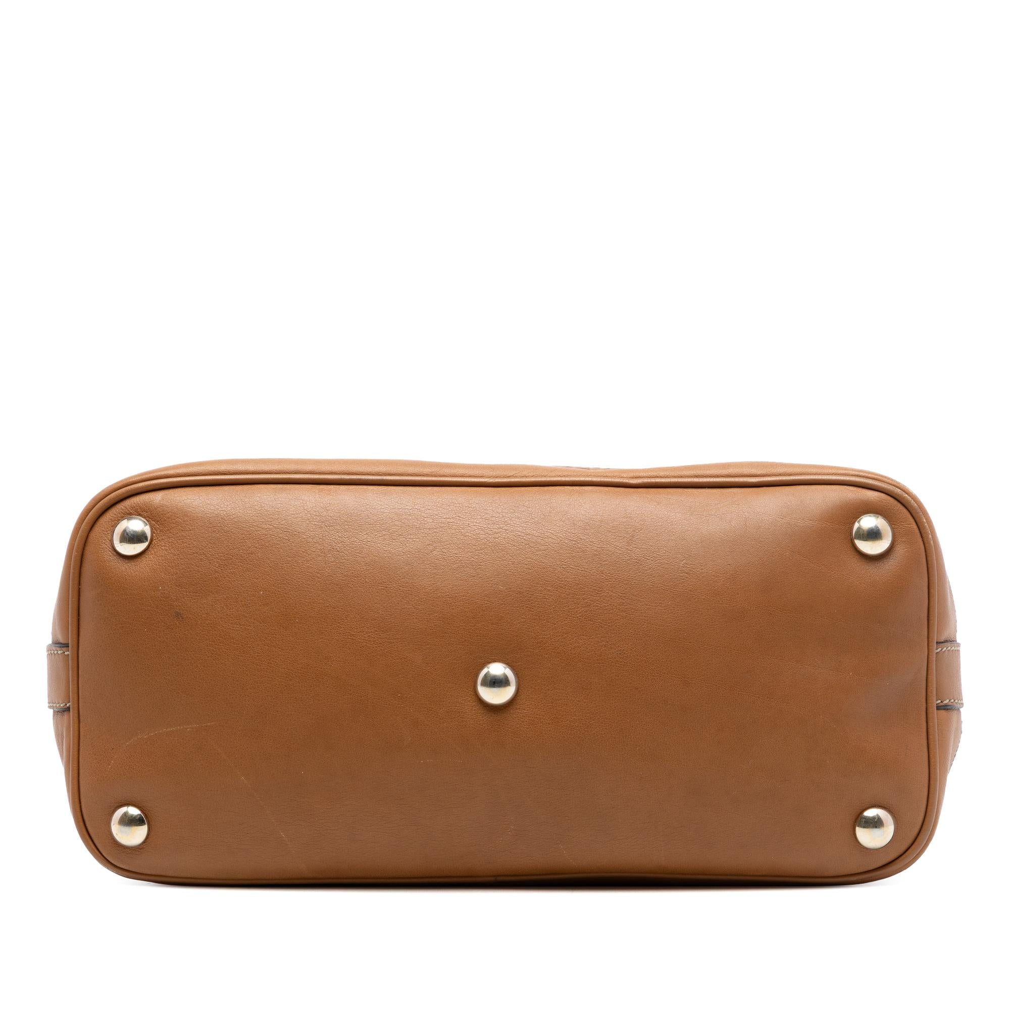 Gucci Medium Guccissima Charm Dome Satchel