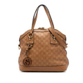 Gucci Medium Guccissima Charm Dome Satchel