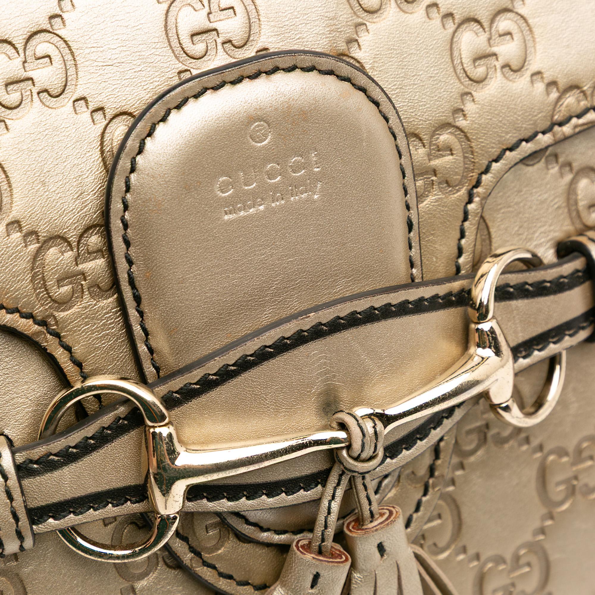 Gucci Medium Guccissima Emily Shoulder Bag