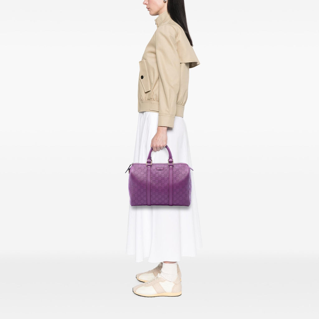 Gucci Medium Guccissima Joy Boston Bag