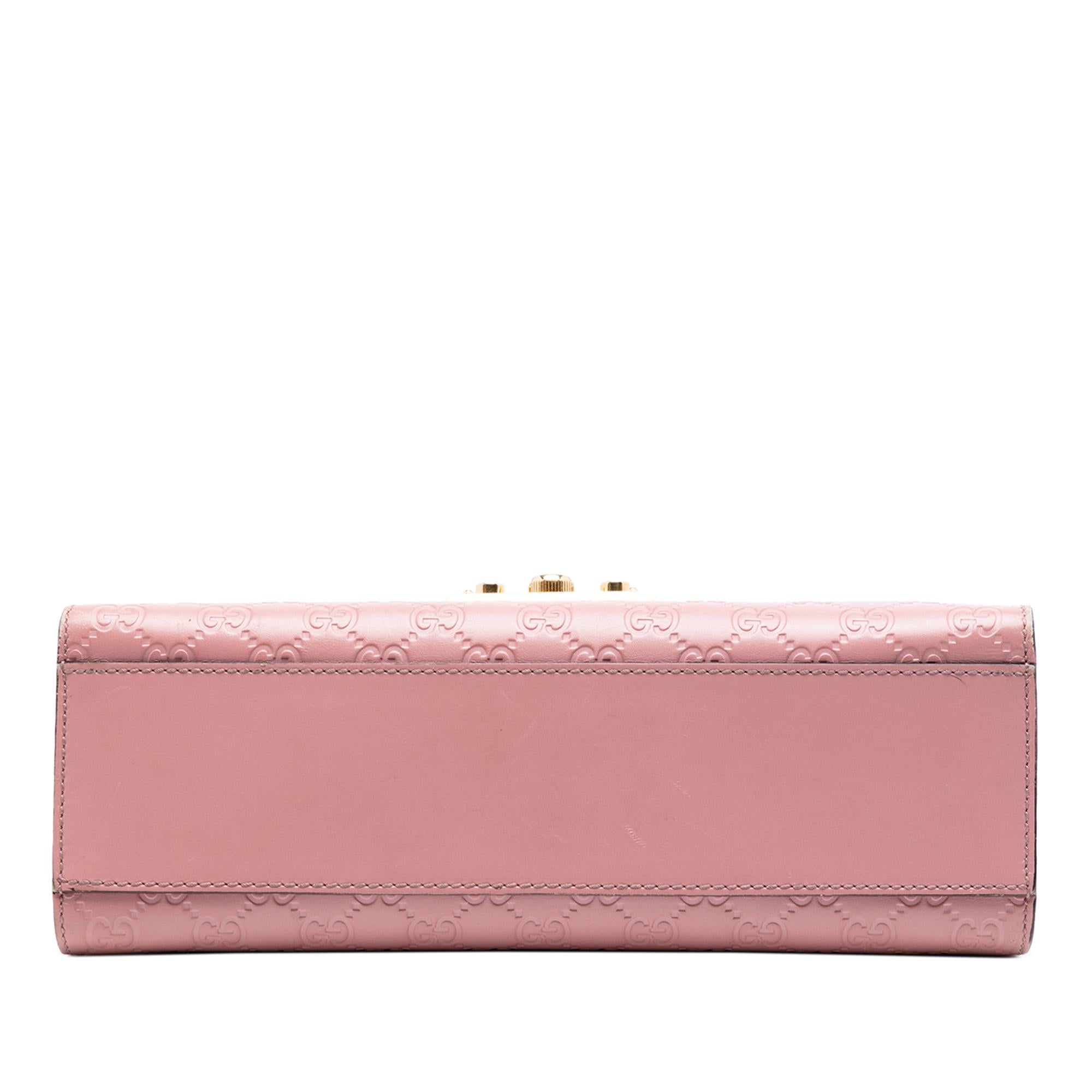 Gucci Medium Guccissima Padlock Shoulder Bag