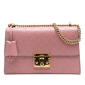 Gucci Medium Guccissima Padlock Shoulder Bag