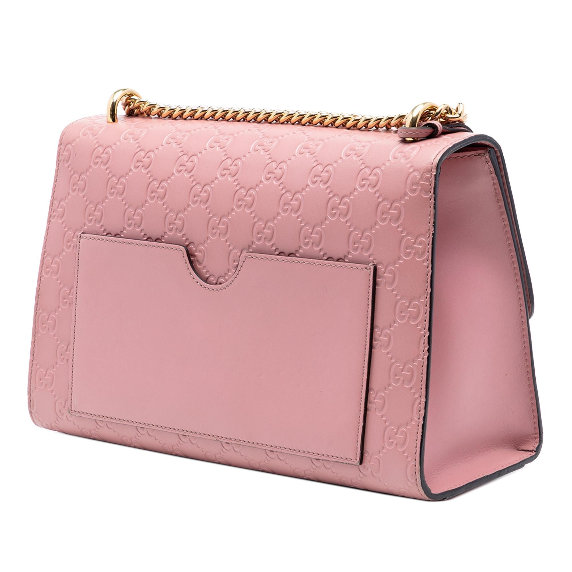Gucci Medium Guccissima Padlock Shoulder Bag