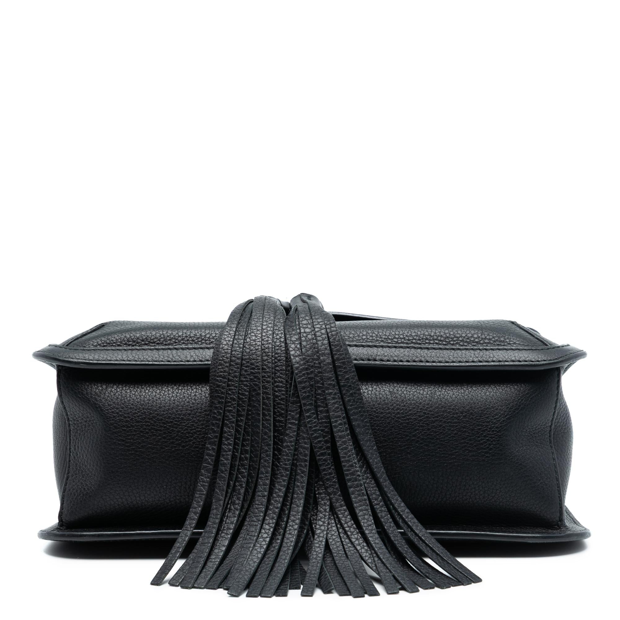 Gucci Medium Leather Bamboo Daily Crossbody