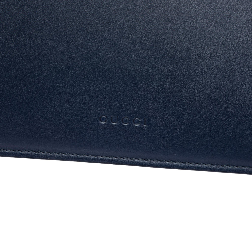 Gucci Medium Leather Bamboo Dionysus Web Satchel