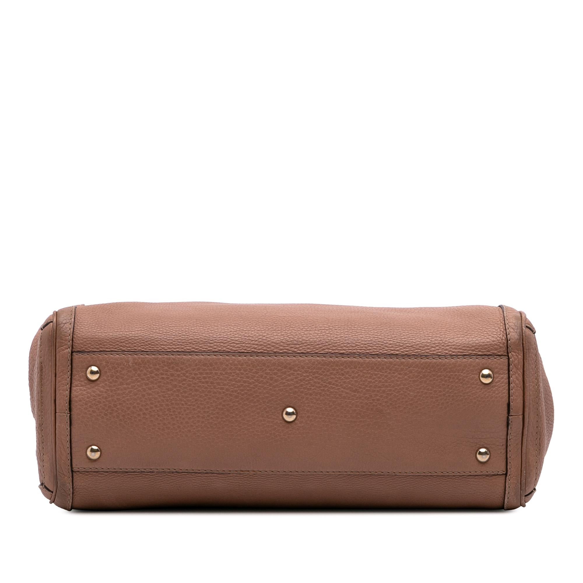 Gucci Medium Leather Bella Tote