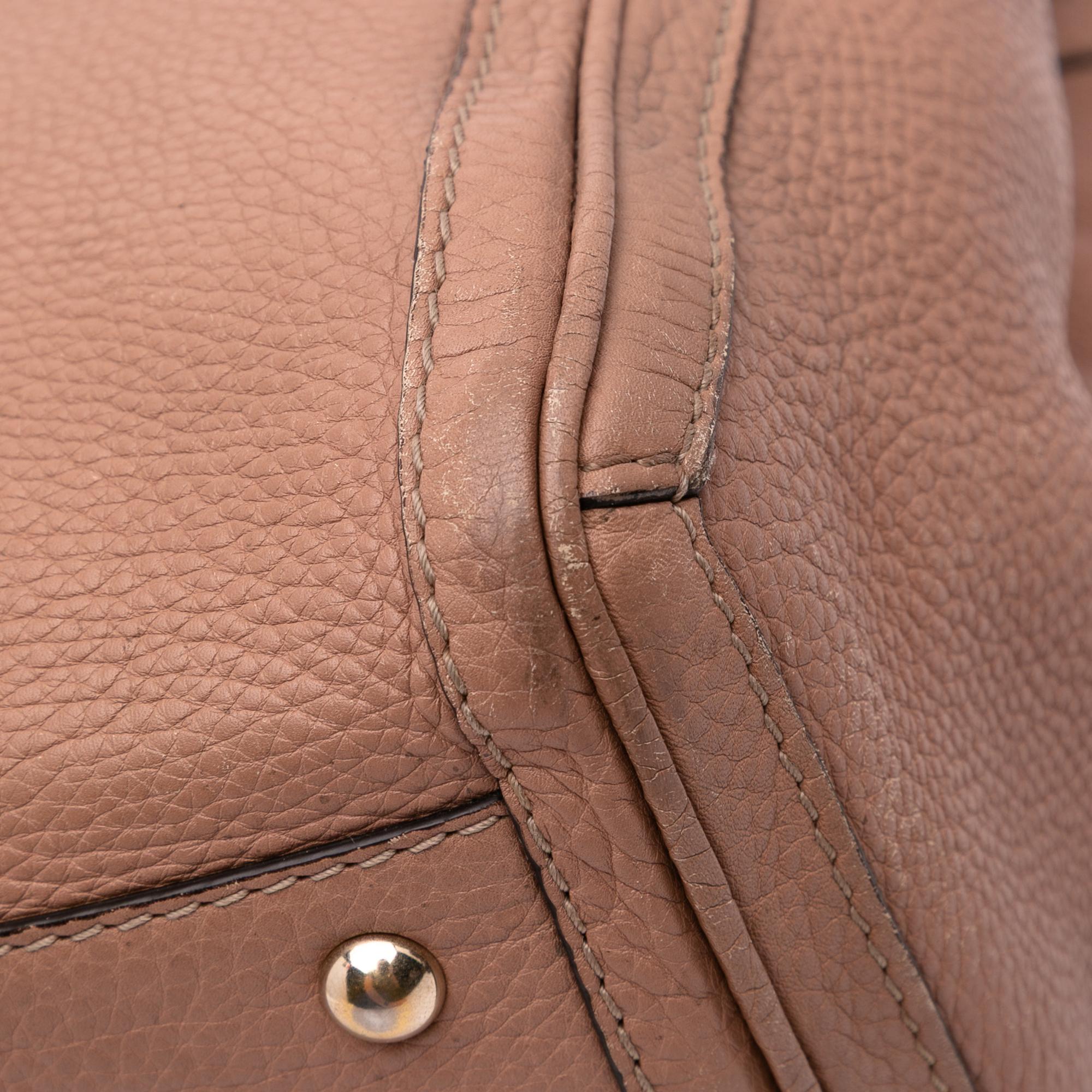 Gucci Medium Leather Bella Tote