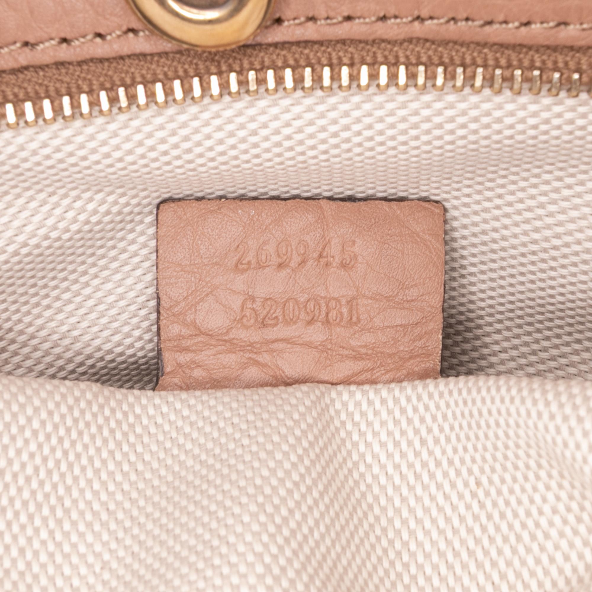Gucci Medium Leather Bella Tote
