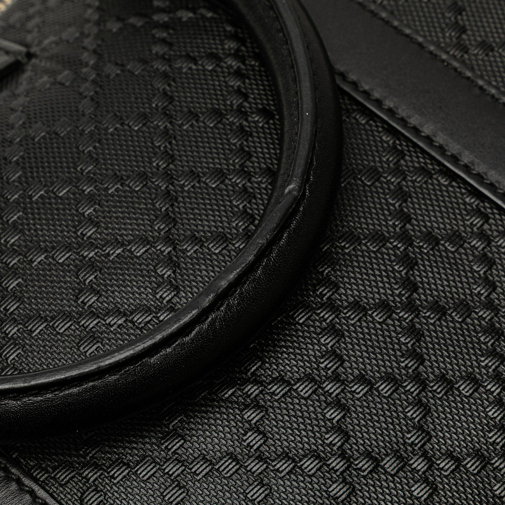 Gucci Medium Leather Diamante Bright Business Bag