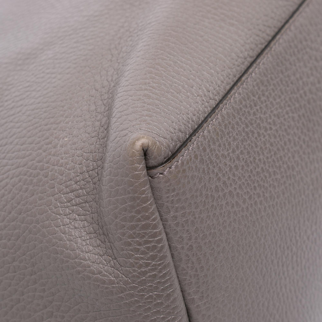 Gucci Medium Leather GG Charm Dome Satchel