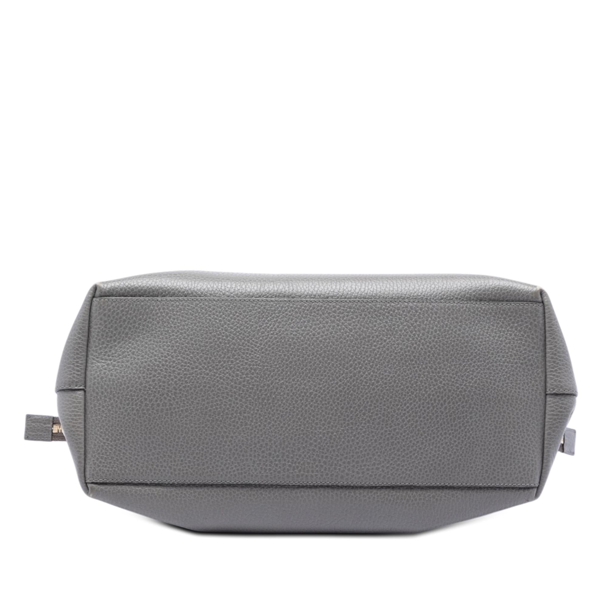 Gucci Medium Leather GG Charm Dome Satchel