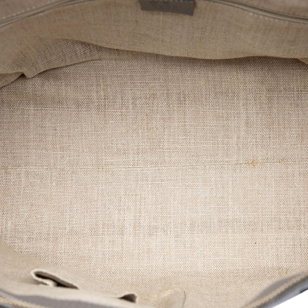 Gucci Medium Leather GG Charm Dome Satchel