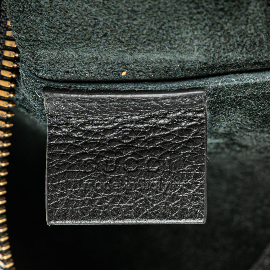 Gucci Medium Leather Logo Portfolio Clutch
