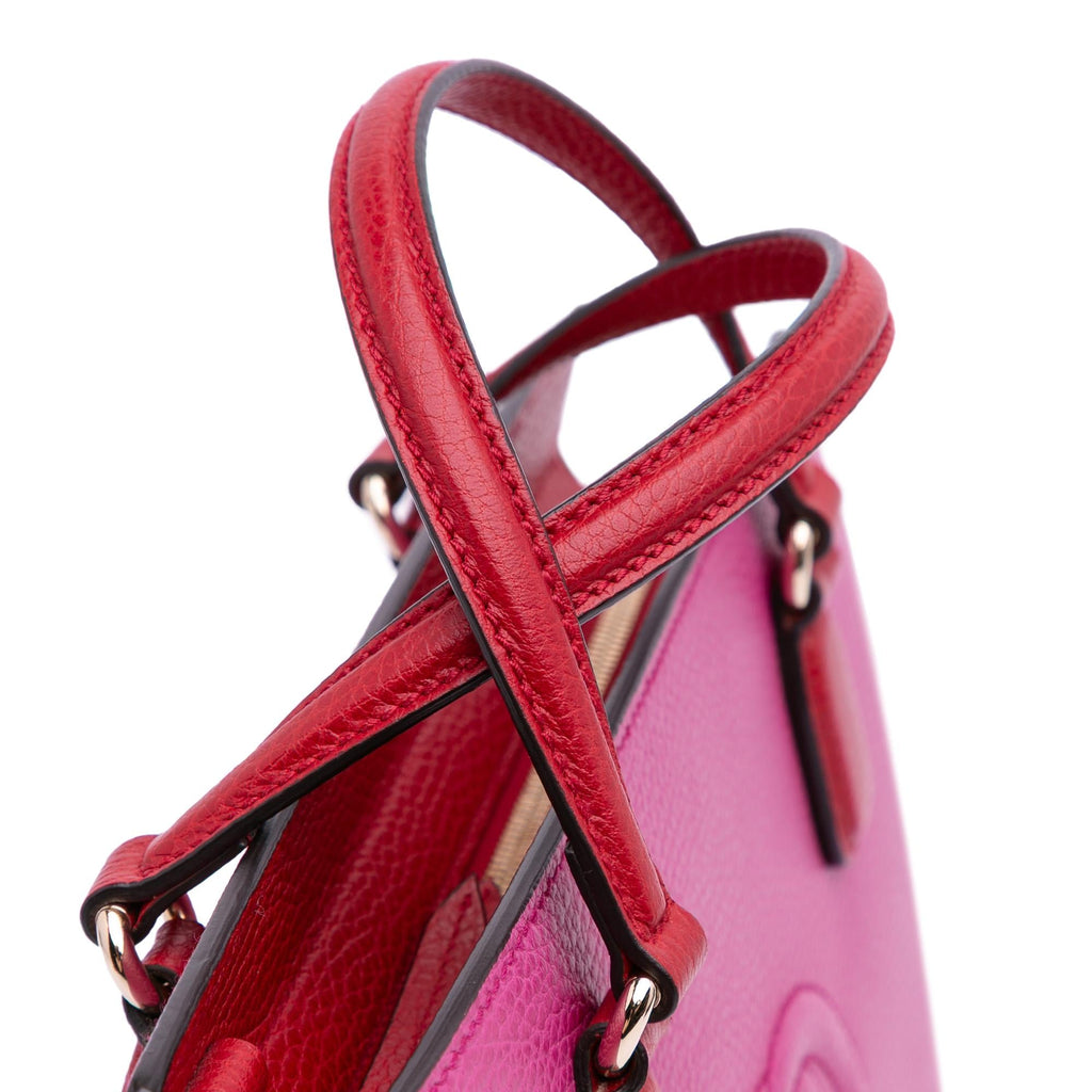 Gucci Medium Leather Soho Satchel