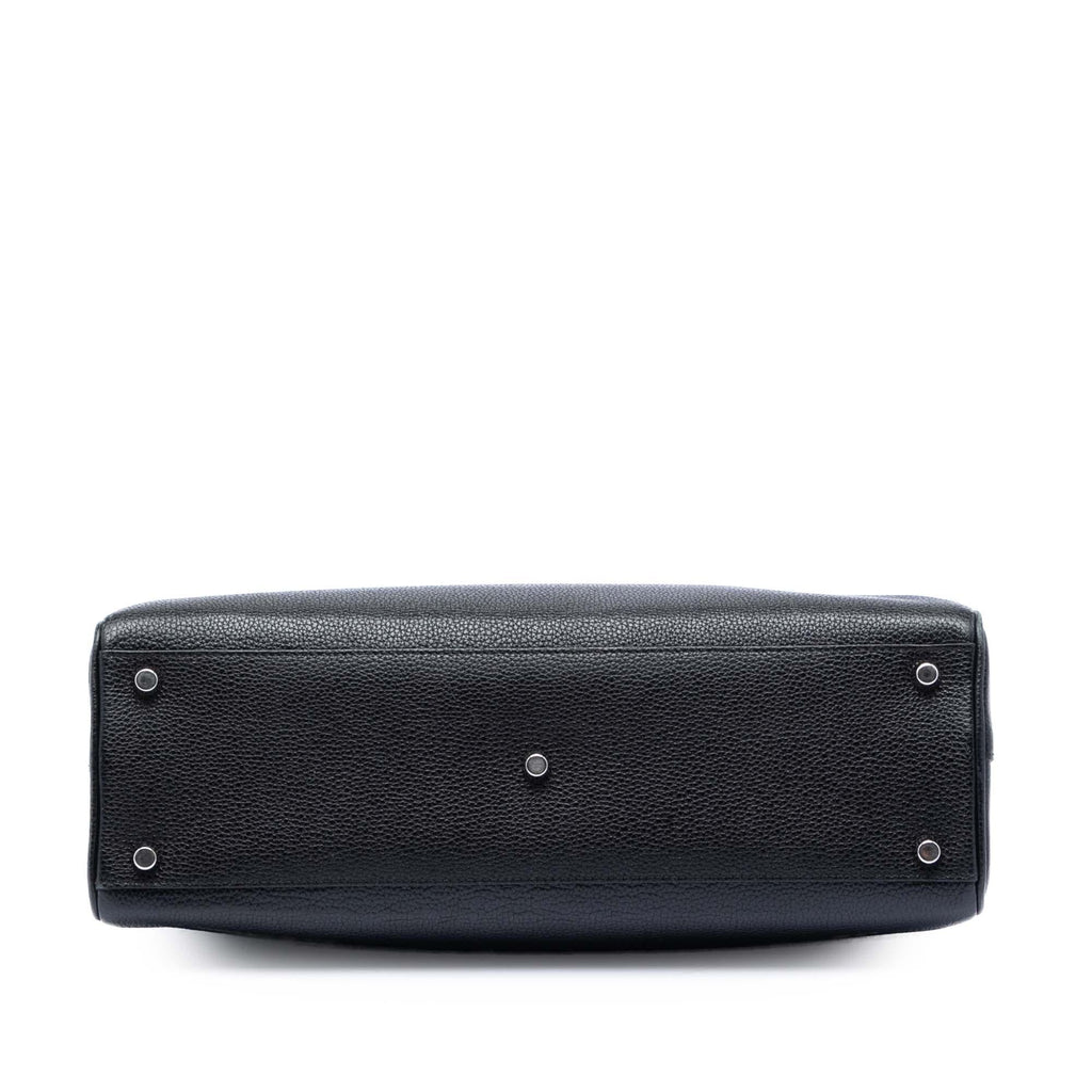 Gucci Medium Leather Zumi Top Handle Bag