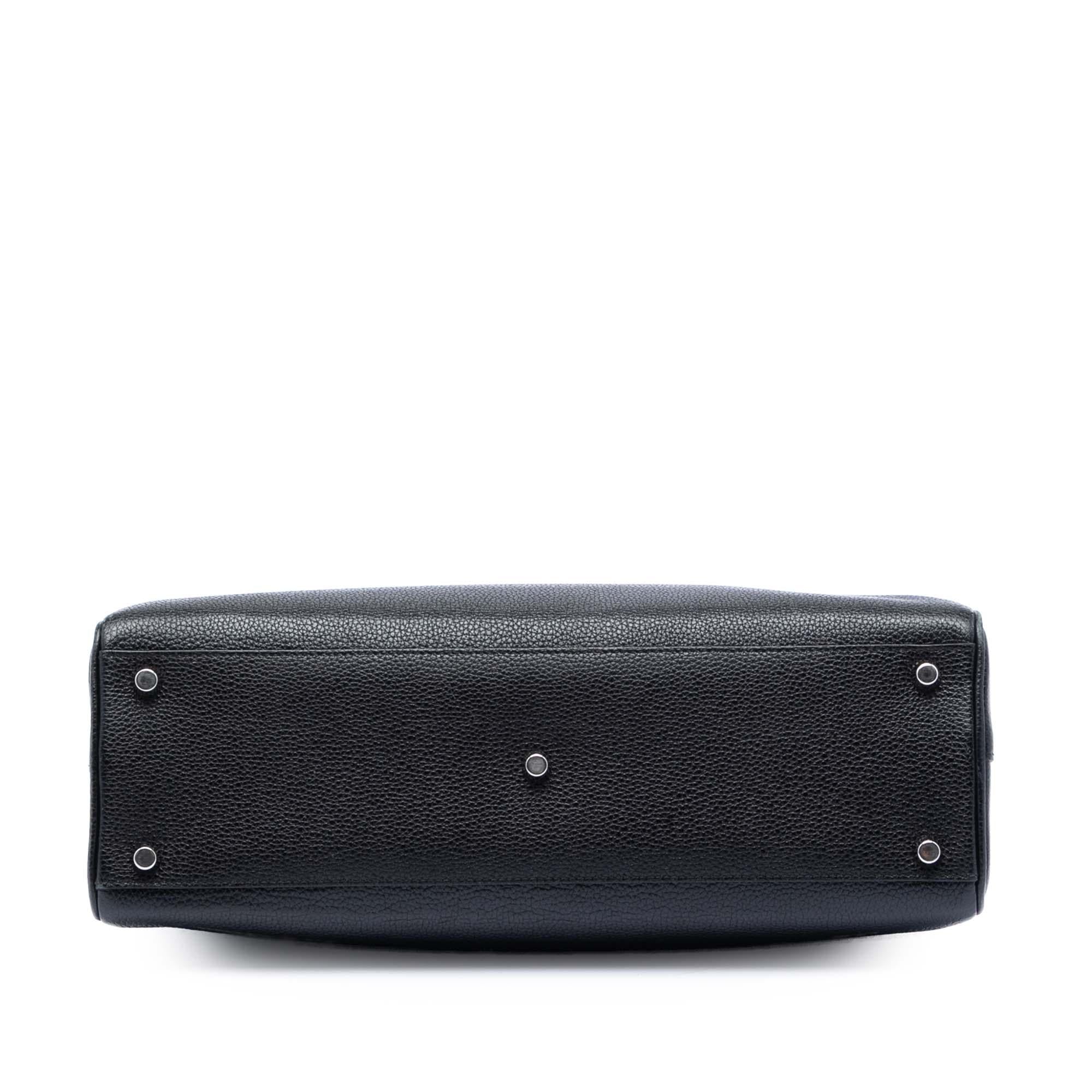 Gucci Medium Leather Zumi Top Handle Bag