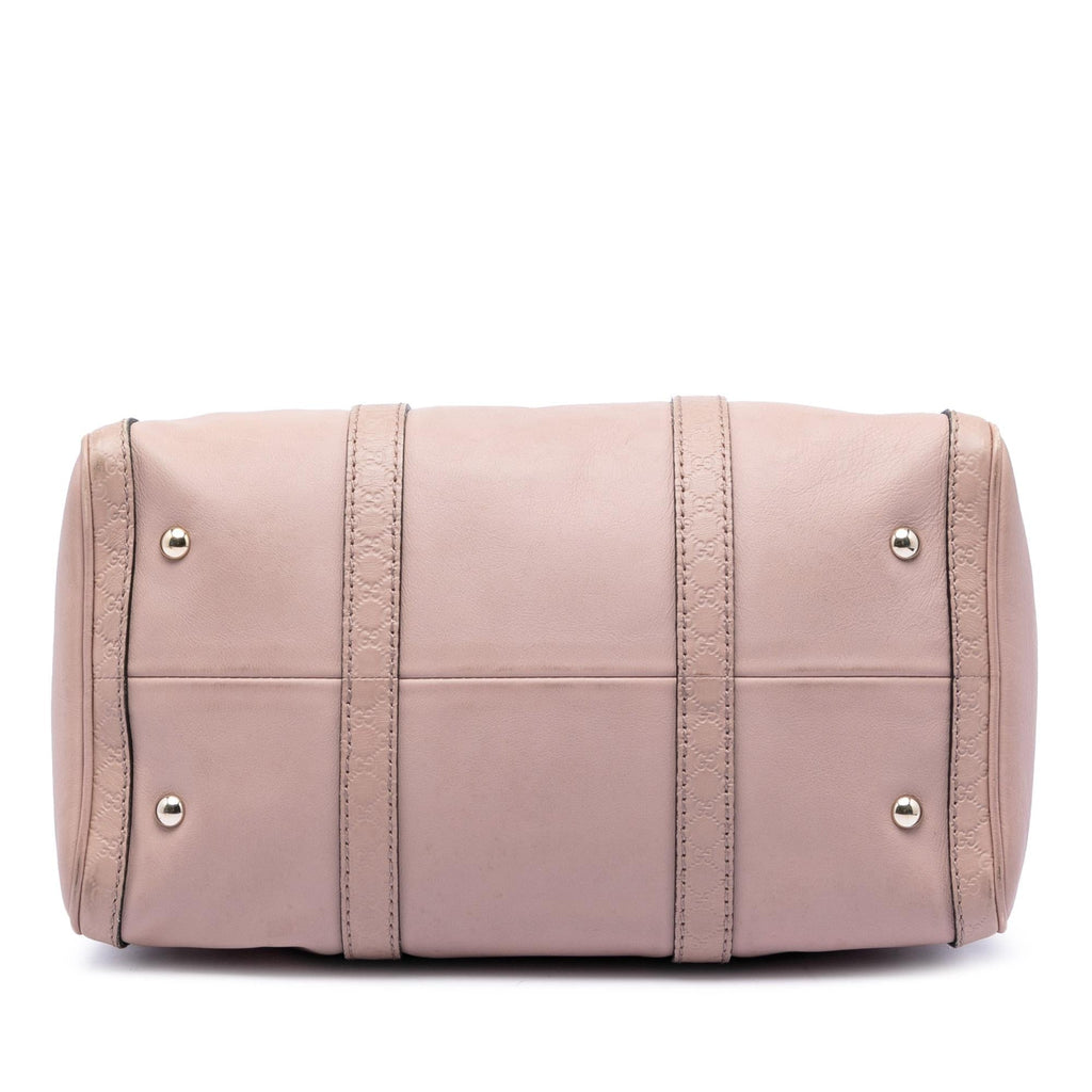Gucci Medium Microguccissima Trimmed Calfskin Joy Boston Bag
