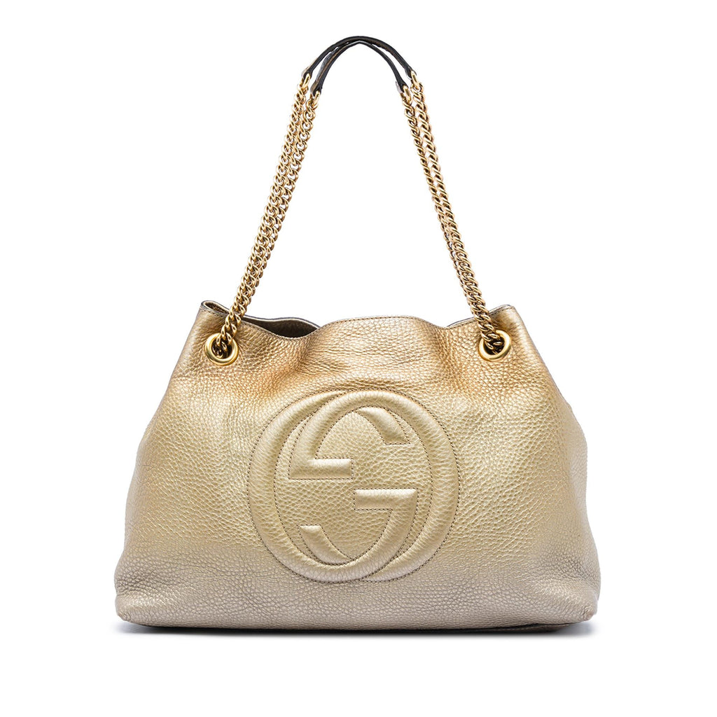 Gucci Medium Ombre Calfskin Soho Chain Tote