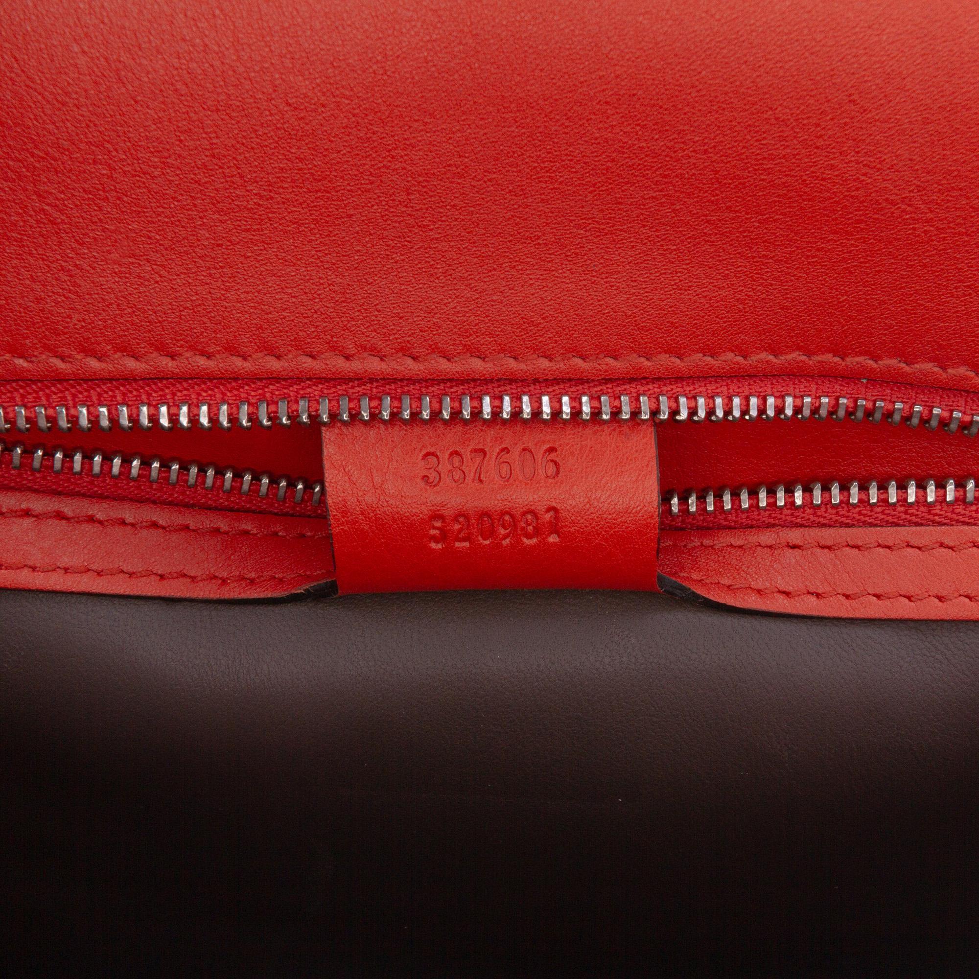 Gucci Medium Patent Dollar Interlocking G Crossbody