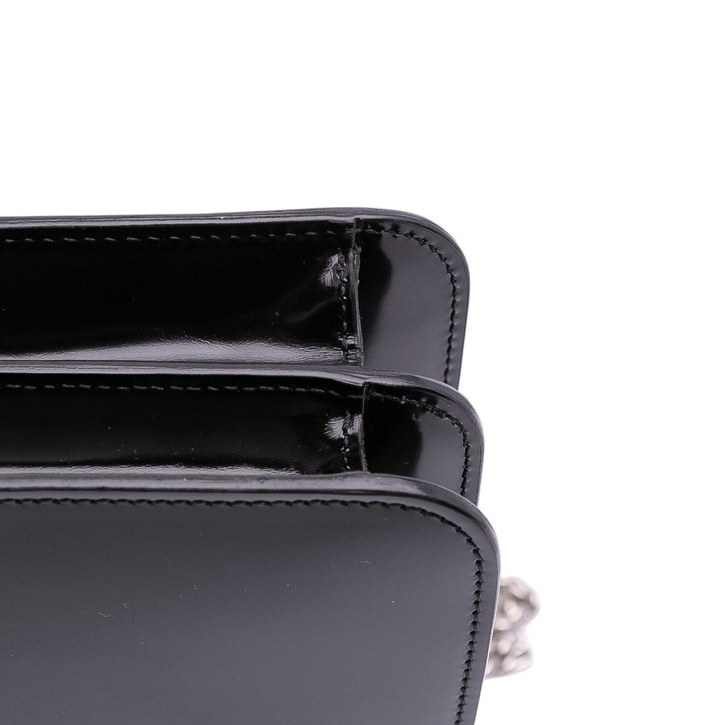 Gucci Medium Patent Dollar Interlocking G Crossbody