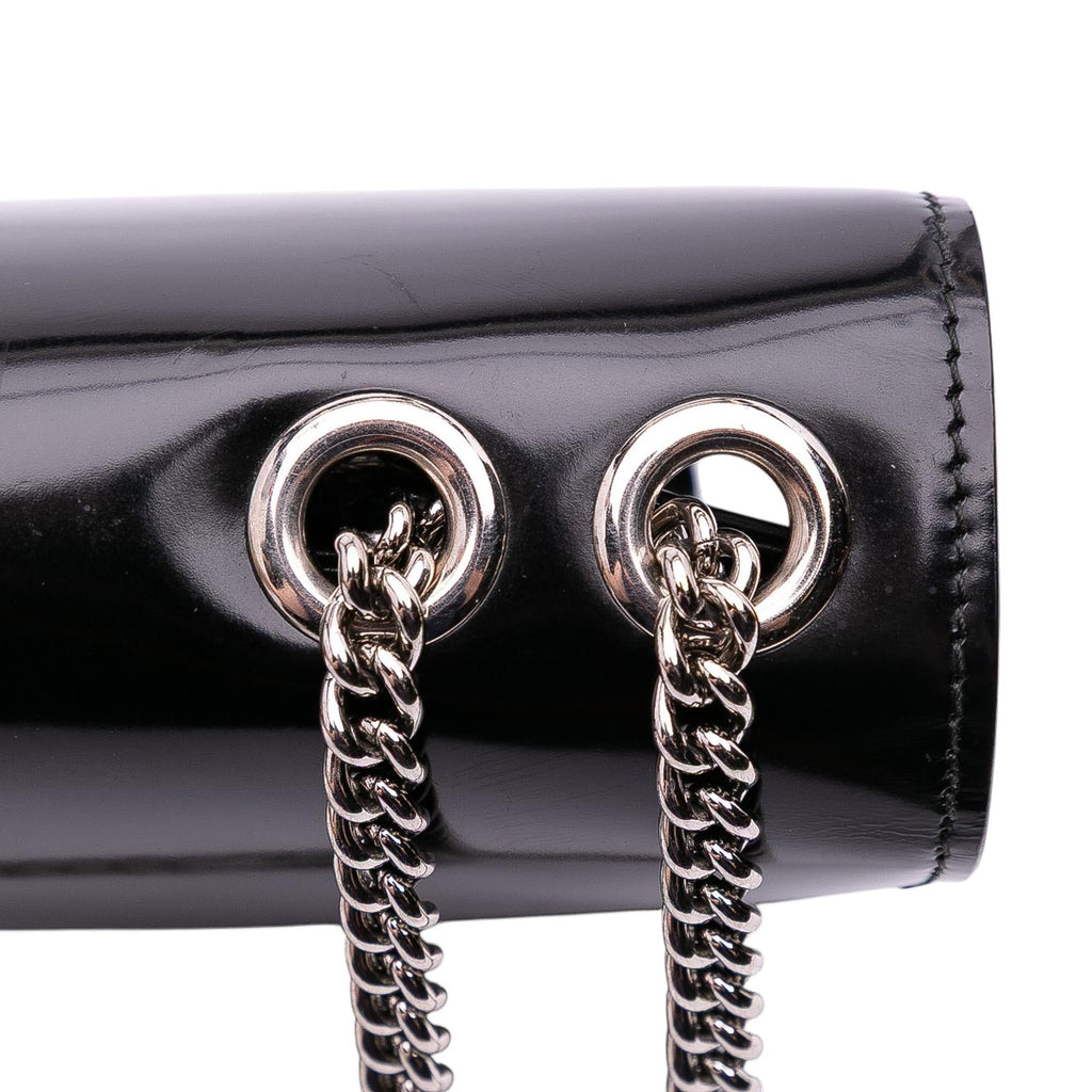 Gucci Medium Patent Dollar Interlocking G Crossbody