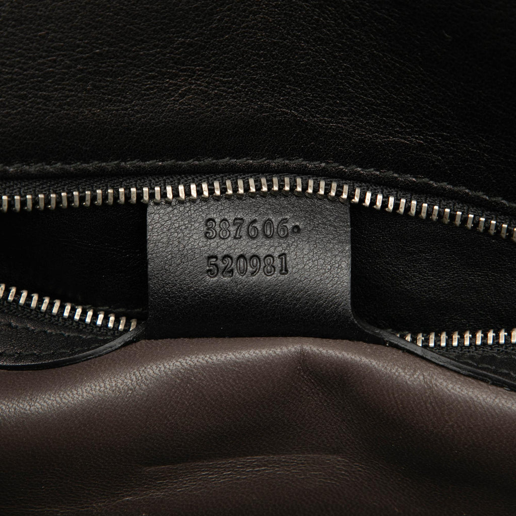 Gucci Medium Patent Dollar Interlocking G Crossbody