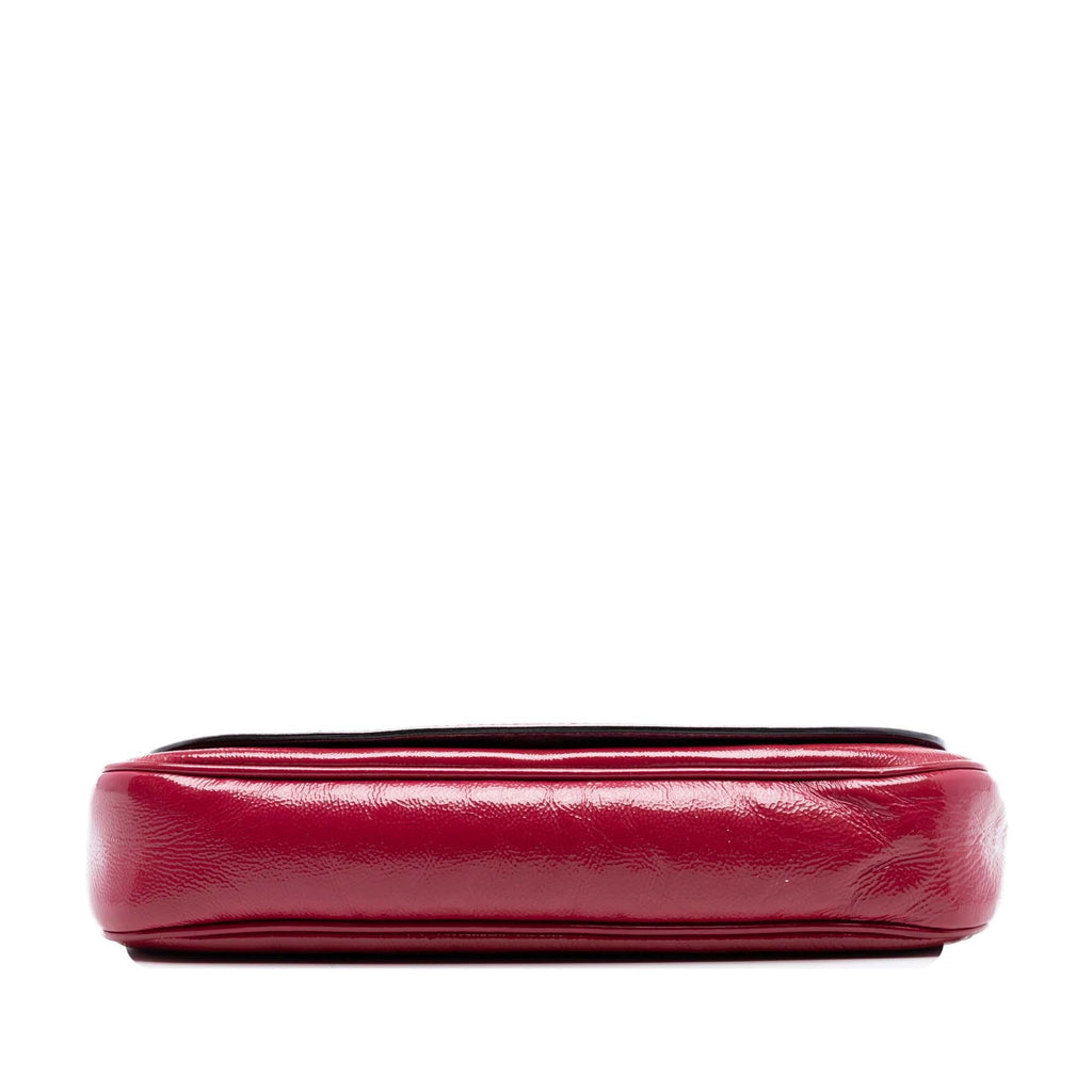 Gucci Medium Patent Soho Chain Flap Crossbody