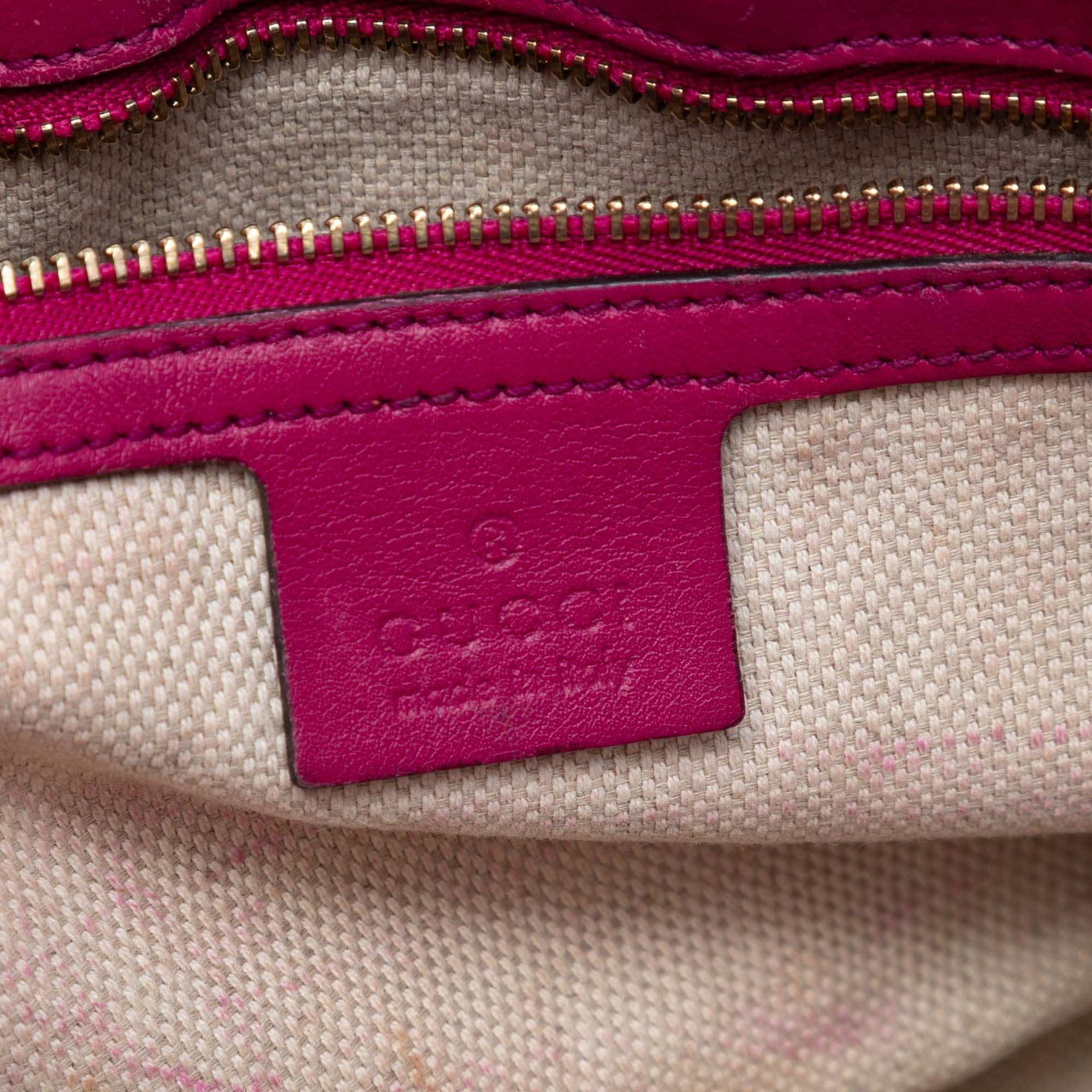 Gucci Medium Patent Soho Chain Flap Crossbody