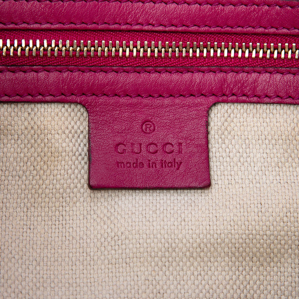 Gucci Medium Patent Soho Chain Tote