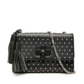 Gucci Medium Studded Leather Miss Bamboo Crossbody