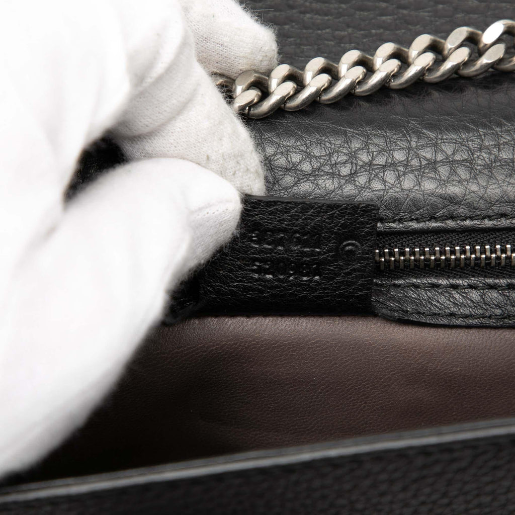 Gucci Medium Studded Leather Miss Bamboo Crossbody